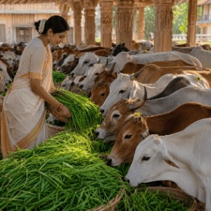 Contribute to 101 Cows Green Fodder Seva