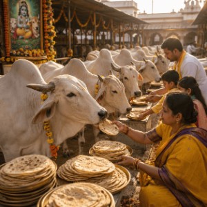 Contribute to 101 Cows Roti Seva